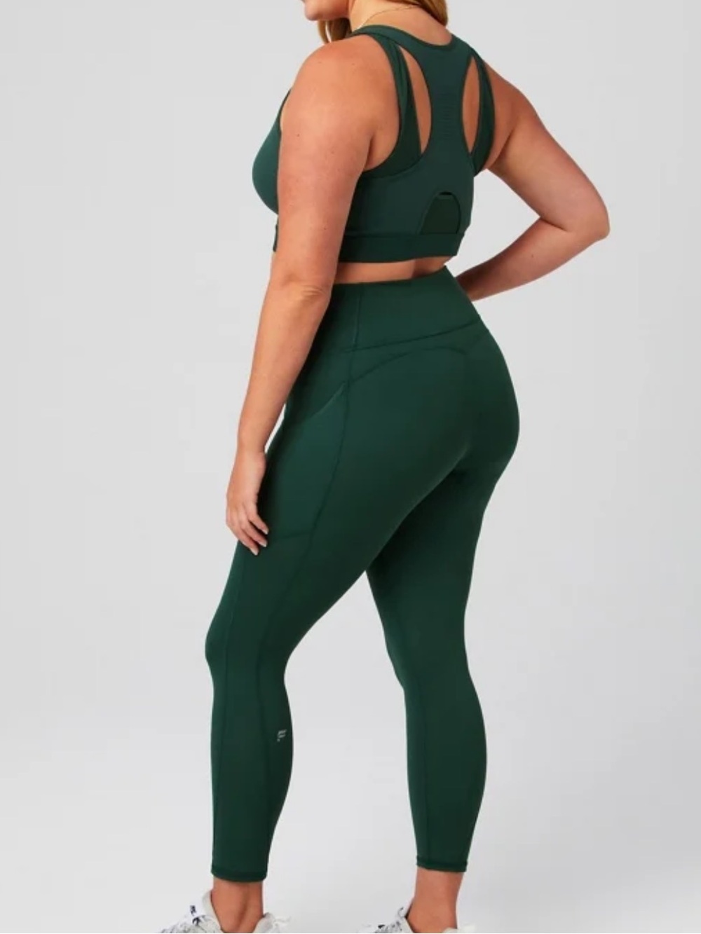 Fabletics Oasis PureLuxe High-Waisted 7/8 Legging - Sport Bra Set